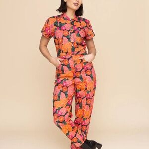 Mixed by Nasrin Ruby Jumpsuit NWT - Small
